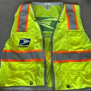 Bright USPS vest